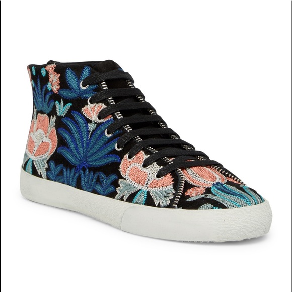 Rebecca Minkoff Shoes - Rebecca Minkoff Zaina Embroidered Sneaker 9